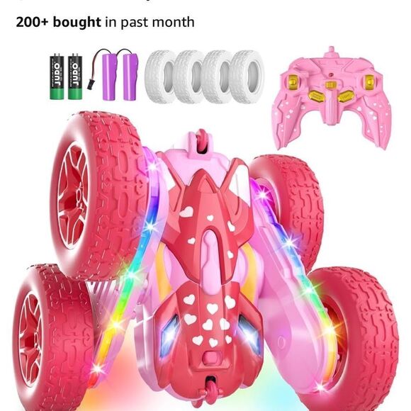 All Terrain RC Stunt Car in pink! Brand new- box has never been opened! 6+ - Picture 10 of 12